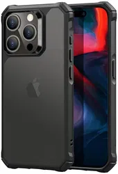 ESR Air Armor Apple iPhone 15 Pro Max Hoesje Back Cover Zwart afbeelding