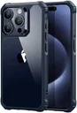 ESR Air Armor Apple iPhone 15 Pro Max Hoesje Back Cover Clear Blauw