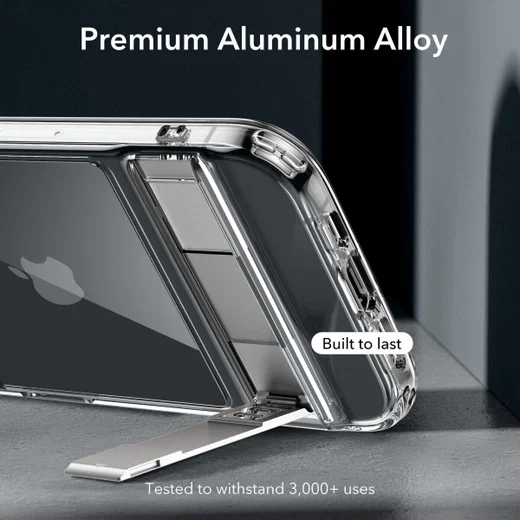 ESR Air Shield Boost Apple iPhone 15 Hoesje Kickstand Transparant afbeelding 5