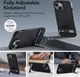 ESR Air Shield Boost Apple iPhone 15 Plus Hoesje Kickstand Zwart afbeelding 2