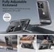 ESR Air Shield Boost iPhone 15 Pro Max Hoesje Kickstand Transparant afbeelding 2