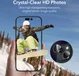 ESR Apple iPhone 15 / 15 Plus Camera Lens Protector Glas Zwart afbeelding 8