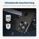 ESR Armorite Apple iPhone 15 Pro / 15 Pro Max Camera Lens Protector Zwart afbeelding 5
