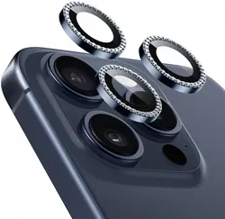 ESR Apple iPhone 15 Pro / 15 Pro Max Camera Lens Protector Rhinestone afbeelding