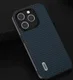 ABEEL Luxe Apple iPhone 13 Pro Hoesje Back Cover Leer Blauw afbeelding 4