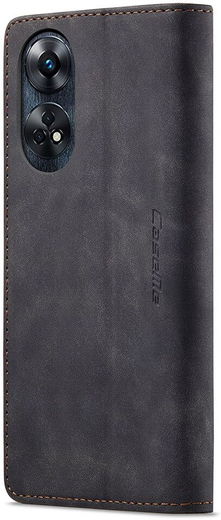 CaseMe 013 Oppo Reno 8T Hoesje Book Case met Standaard Zwart afbeelding 13