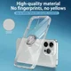 Apple iPhone 15 Pro Hoesje met Magnetische Kickstand Ring Transparant afbeelding 6