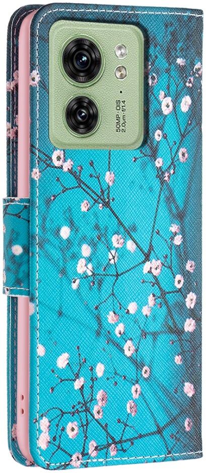 Motorola Edge 40 Hoesje Portemonnee Book Case Blossom Print afbeelding 7