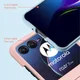 Motorola Razr 40 Ultra Hoesje Hard Case Back Cover Wit afbeelding 5