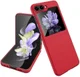 Samsung Galaxy Z Flip 5 Dun Hoesje Hard Back Cover Rood