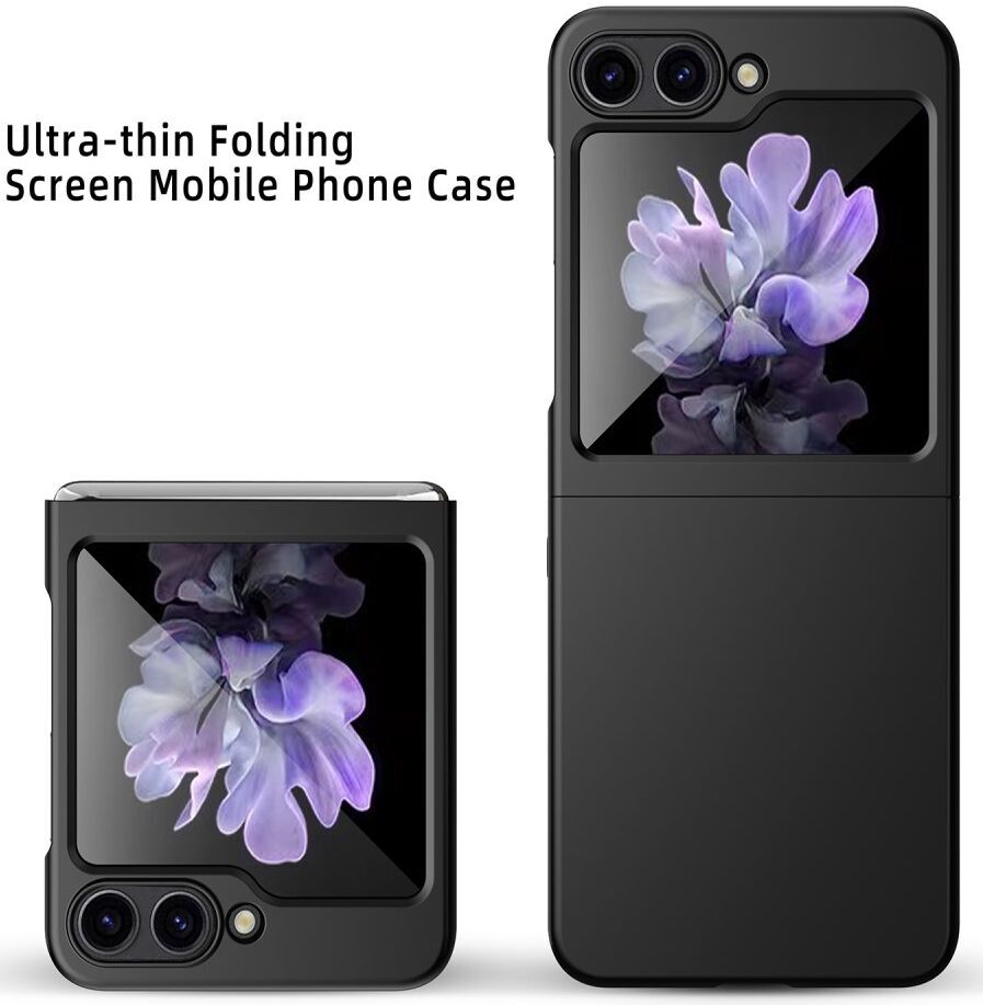 Samsung Galaxy Z Flip 5 Dun Hoesje Hard Back Cover Wit afbeelding 4