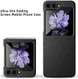 Samsung Galaxy Z Flip 5 Dun Hoesje Hard Back Cover Wit afbeelding 4