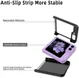 Samsung Galaxy Z Flip 5 Dun Hoesje Hard Back Cover Wit afbeelding 6