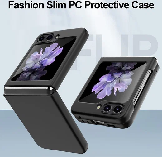 Samsung Galaxy Z Flip 5 Dun Hoesje Hard Back Cover Wit afbeelding 7