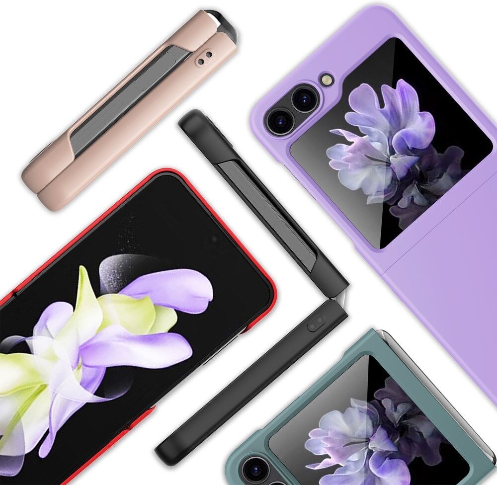 Samsung Galaxy Z Flip 5 Dun Hoesje Hard Back Cover Wit afbeelding 8