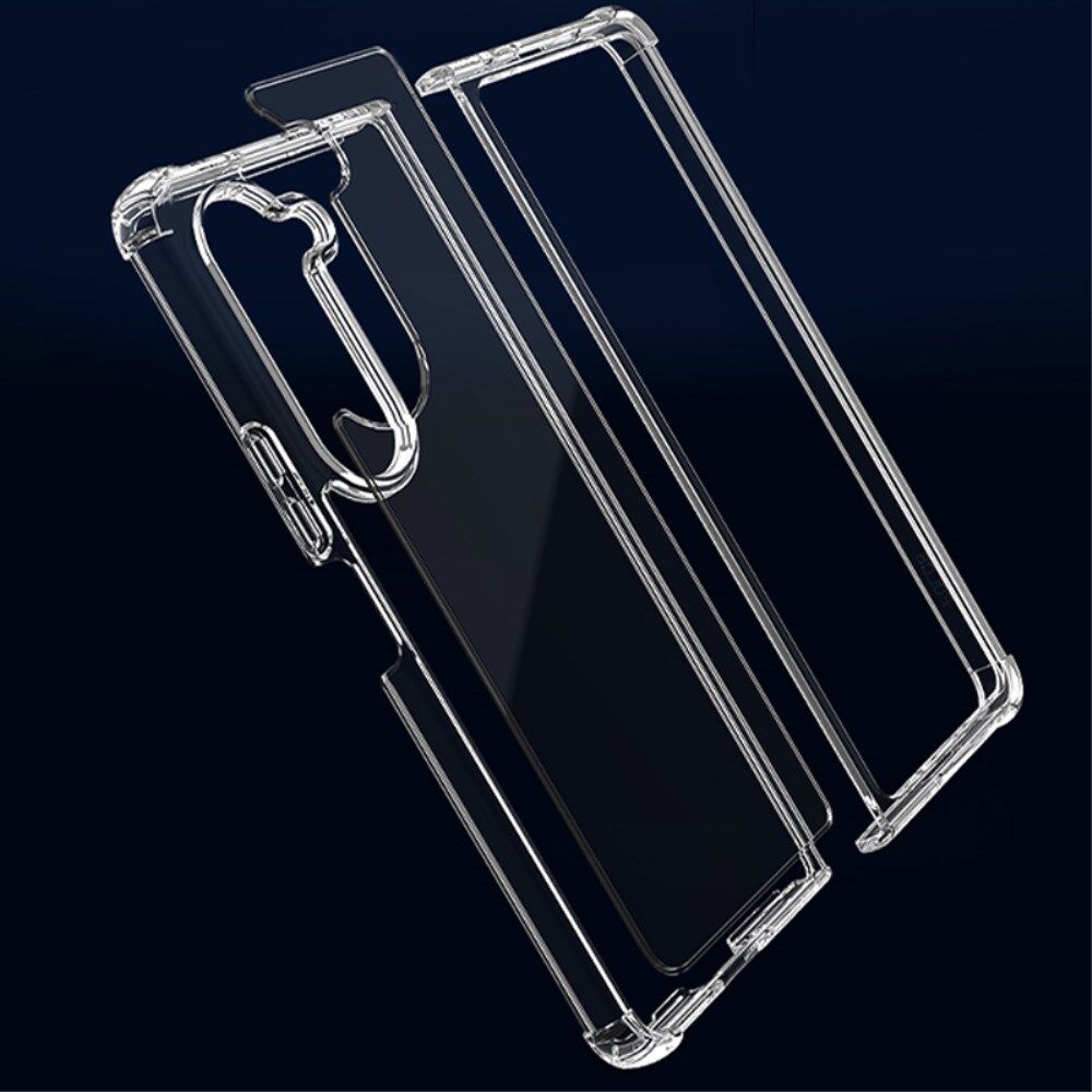 Samsung Galaxy Z Fold 5 Hoesje Schokbestendig TPU Back Cover Transparant afbeelding 5