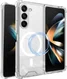 Samsung Galaxy Z Fold 5 Hoesje met MagSafe Back Cover Transparant afbeelding 1