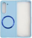Samsung Galaxy Z Fold 5 Hoesje met MagSafe Back Cover Dun Blauw