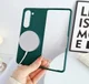 Samsung Galaxy Z Fold 5 Hoesje met MagSafe Back Cover Dun Groen afbeelding 2