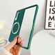 Samsung Galaxy Z Fold 5 Hoesje met MagSafe Back Cover Dun Groen afbeelding 4