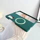 Samsung Galaxy Z Fold 5 Hoesje met MagSafe Back Cover Dun Groen afbeelding 6