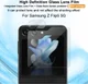 Imak Samsung Galaxy Z Flip 5 Screen Protector Cover Display en Camera afbeelding 2