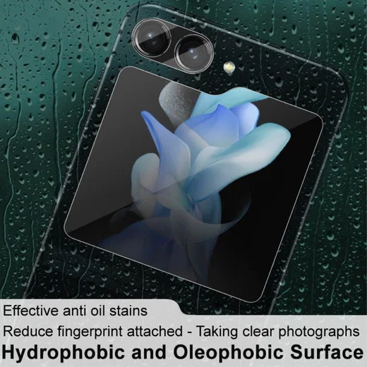 Imak Samsung Galaxy Z Flip 5 Screen Protector Cover Display en Camera afbeelding 6