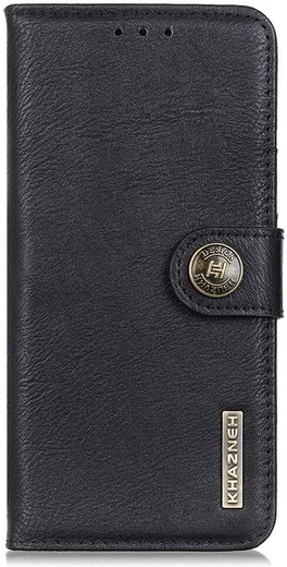 KHAZNEH Motorola Edge 40 Hoesje Portemonnee Book Case Zwart afbeelding 4