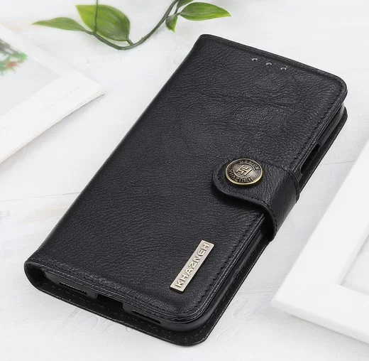 KHAZNEH Motorola Edge 40 Hoesje Portemonnee Book Case Zwart afbeelding 8