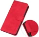 KHAZNEH Motorola Edge 40 5G Hoesje Retro Wallet Book Case Rood afbeelding 4