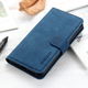 KHAZNEH Oppo Reno8 T Hoesje Retro Wallet Book Case Blauw afbeelding 7