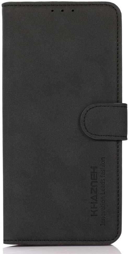 KHAZNEH Motorola Edge 40 5G Retro Wallet Book Case Zwart afbeelding 6