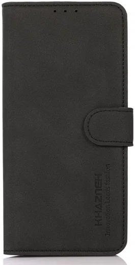 KHAZNEH Motorola Edge 40 5G Retro Wallet Book Case Zwart afbeelding 6