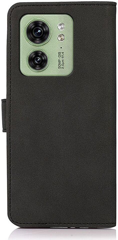 KHAZNEH Motorola Edge 40 5G Retro Wallet Book Case Zwart afbeelding 7