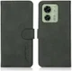KHAZNEH Motorola Edge 40 5G Hoesje Retro Wallet Book Case Groen afbeelding 2