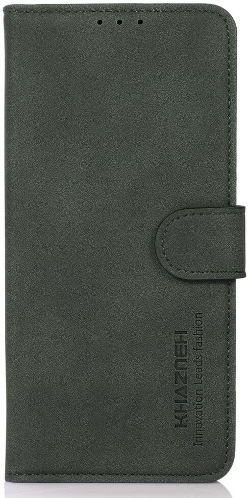 KHAZNEH Motorola Edge 40 5G Hoesje Retro Wallet Book Case Groen afbeelding 6