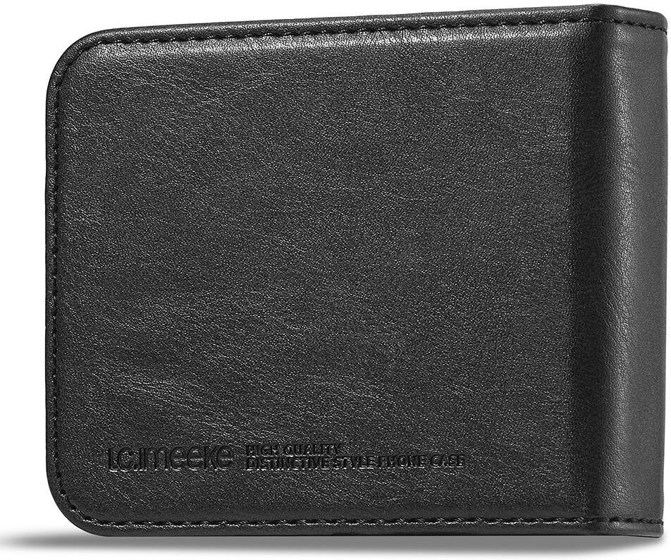 LC.IMEEKE Samsung Galaxy Z Flip 5 Hoesje Wallet Book Case Zwart afbeelding 6