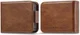 LC.IMEEKE Samsung Galaxy Z Flip 5 Hoesje Wallet Book Case Bruin afbeelding 4