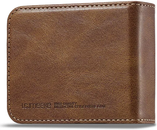 LC.IMEEKE Samsung Galaxy Z Flip 5 Hoesje Wallet Book Case Bruin afbeelding 6