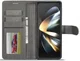 LC.IMEEKE Samsung Galaxy Z Fold 5 Hoesje Portemonnee Book Case Grijs afbeelding 1