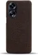 Oppo A98 Hoesje met Stoffen Afwerking Back Cover Bruin afbeelding 2
