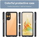 Oppo Reno8 T Hoesje Acryl Back Cover Zwart afbeelding 8