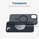 Apple iPhone 11 Hoesje met MagSafe Back Cover Matte Zwart afbeelding 11