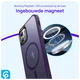 Apple iPhone 11 Hoesje met MagSafe Back Cover Matte Paars afbeelding 5