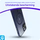 Apple iPhone 11 Hoesje met MagSafe Back Cover Matte Blauw afbeelding 2