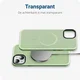 Apple iPhone 11 Hoesje met MagSafe Back Cover Matte Groen afbeelding 8
