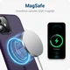 Apple iPhone 12 / 12 Pro Hoesje met MagSafe Matte Back Cover Paars afbeelding 7
