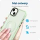 Apple iPhone 12 / 12 Pro Hoesje met MagSafe Matte Back Cover Groen afbeelding 5