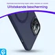 Apple iPhone 14 Hoesje met MagSafe Back Cover Matte Donkerblauw afbeelding 2