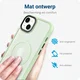 Apple iPhone 14 Hoesje met MagSafe Back Cover Matte Groen afbeelding 5
